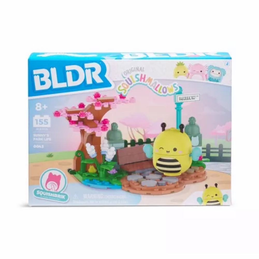 NEW BLDR Squishmallows Sunny’s Park Life Building Set